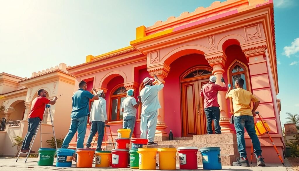 صباغ منازل الأحمدي فى الكويت